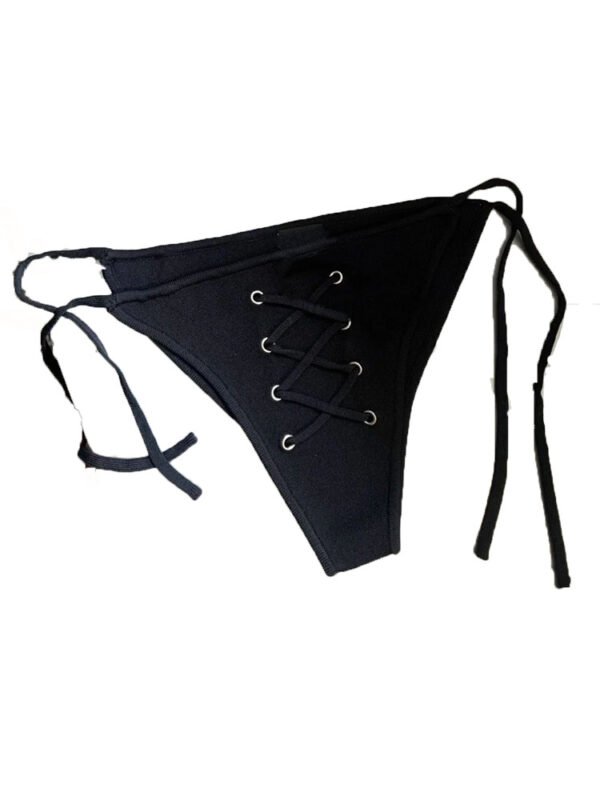 Women's Gothic Goth Punk Skull Bikini Set - Image 3