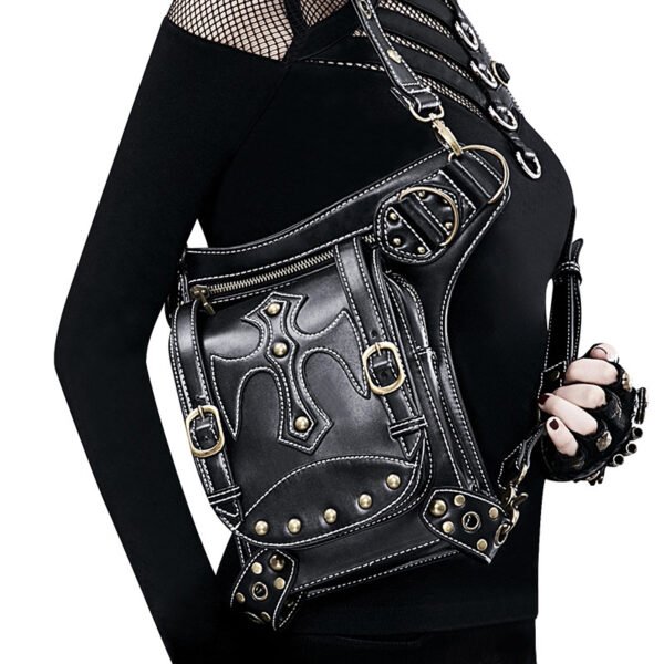 Punk retro waist bag - Image 8