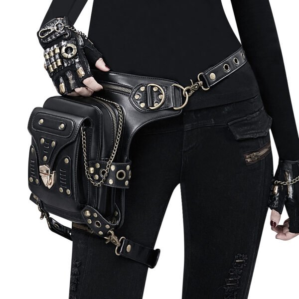 Punk retro waist bag - Image 7