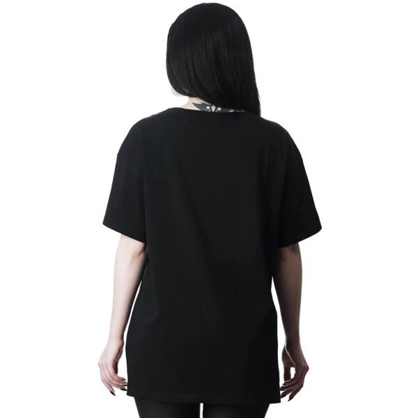 Long Gothic Print T-shirt - Image 2