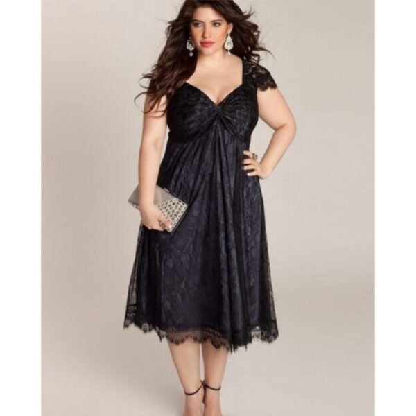 Gothic Style Lace Dress - Image 3