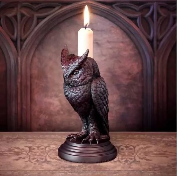 Gothic Candle Holder Ornament