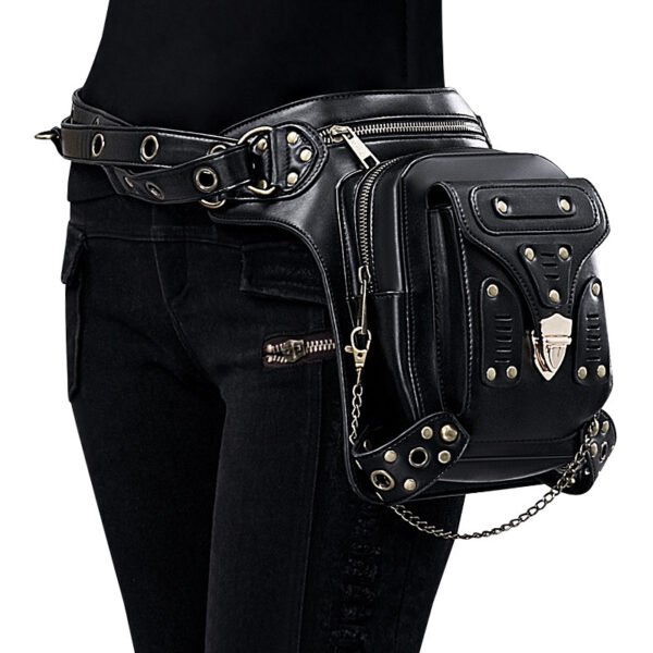 Punk retro waist bag - Image 4