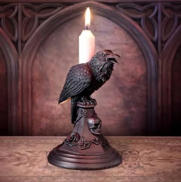 Gothic Candle Holder Ornament - Image 5