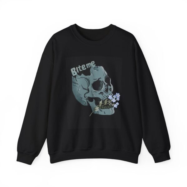 Bite Me Unisex Heavy Blend™ Crewneck Sweatshirt - Image 2