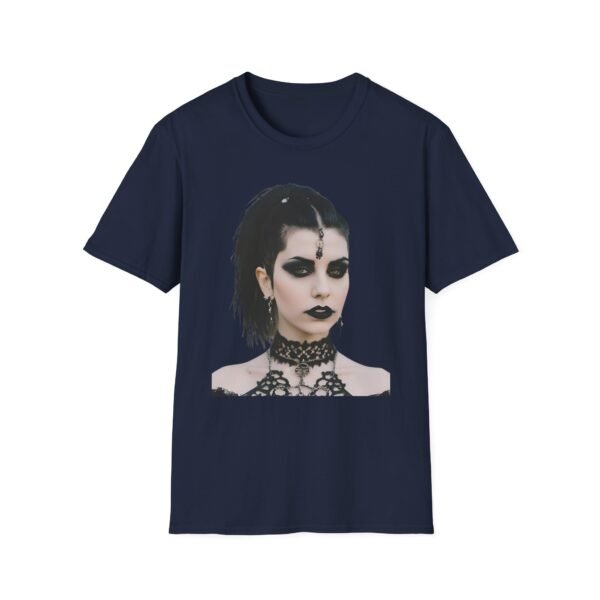 Goth Lady Unisex Softstyle T-Shirt - Image 7