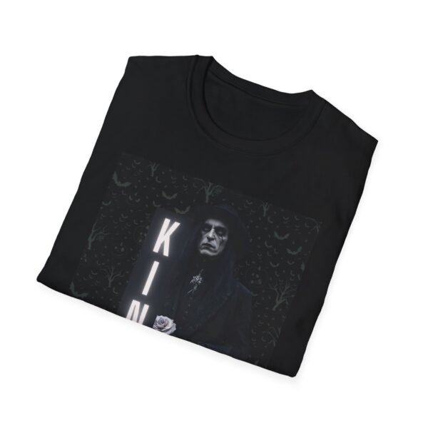 Black King Unisex Softstyle T-Shirt - Image 2