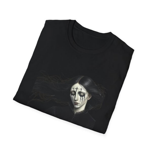 Gothic Style Unisex Softstyle T-Shirt - Image 2