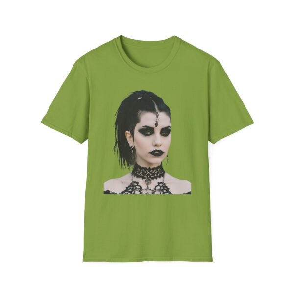 Goth Lady Unisex Softstyle T-Shirt - Image 6