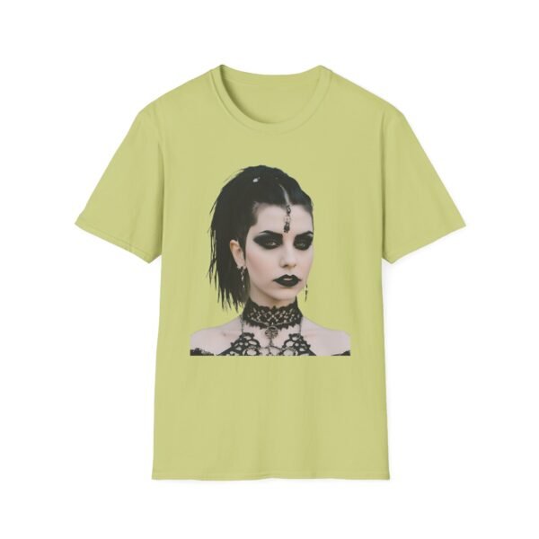 Goth Lady Unisex Softstyle T-Shirt - Image 5