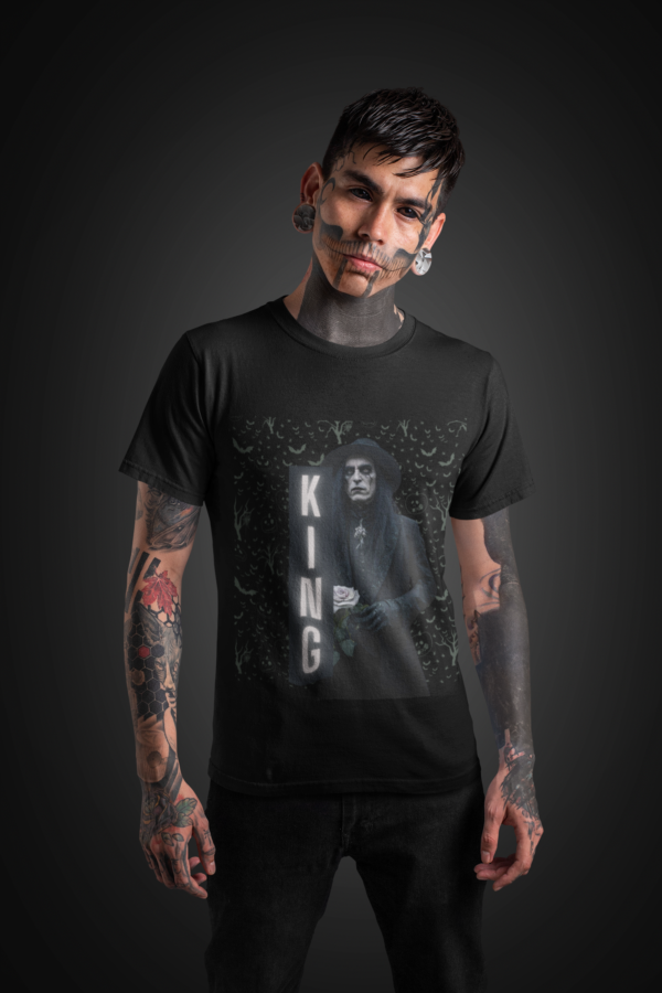 Black King Unisex Softstyle T-Shirt