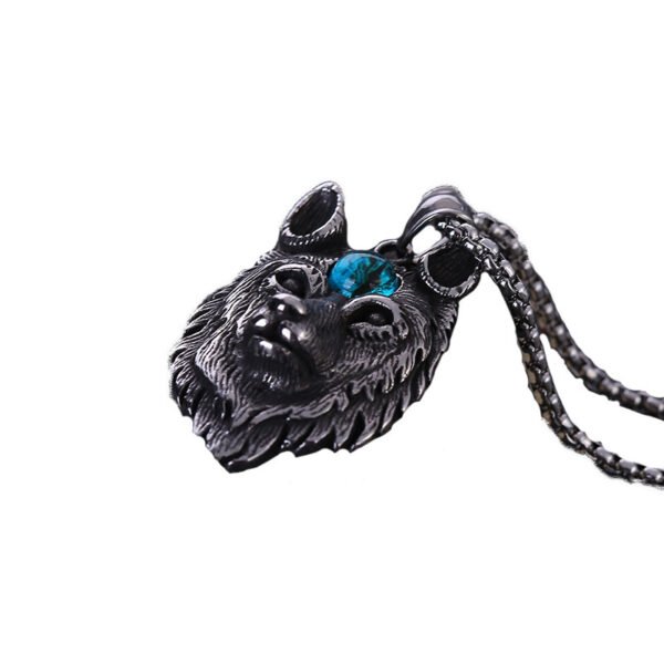 Head High Quality Metal Pendant Necklace Men Rock Party Punk Jewelry - Image 4