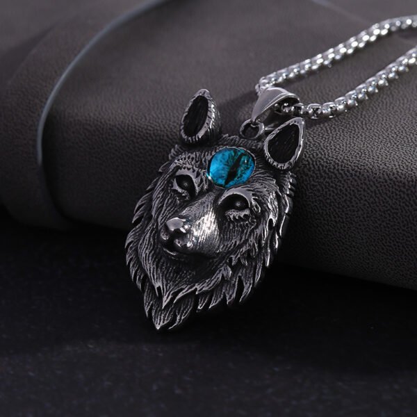 Head High Quality Metal Pendant Necklace Men Rock Party Punk Jewelry - Image 2