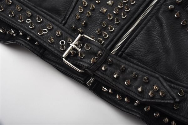Rock Heavy Studs Stylish Punk Jacket - Image 5