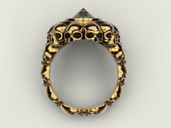 Punk Rock Jewelry Men's and Women's Rings - Image 3