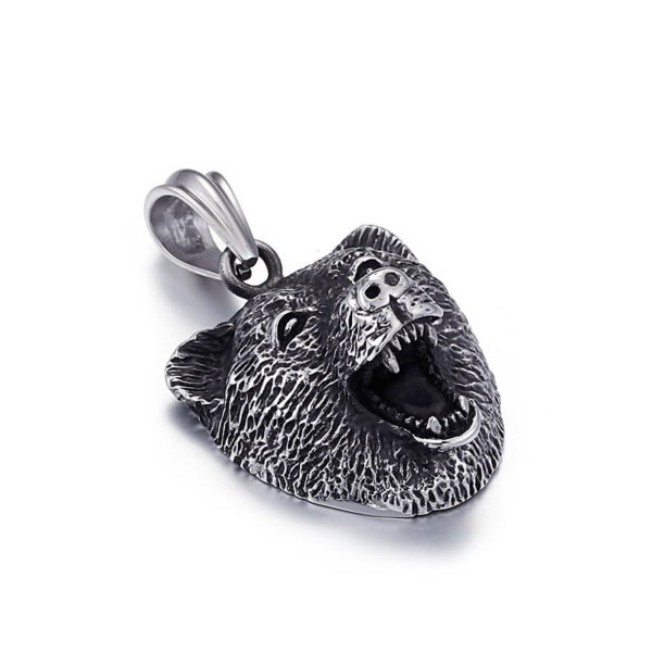 Head High Quality Metal Pendant Necklace Men Rock Party Punk Jewelry - Image 3