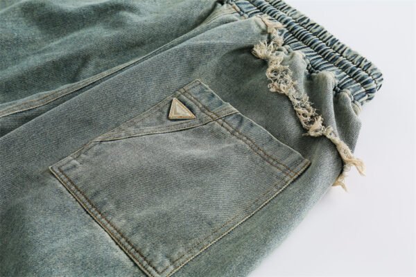 Fashion Work Clothes Denim Shorts Men's Punk - Image 10