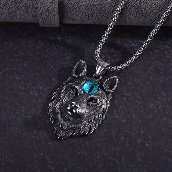 Head High Quality Metal Pendant Necklace Men Rock Party Punk Jewelry - Image 6