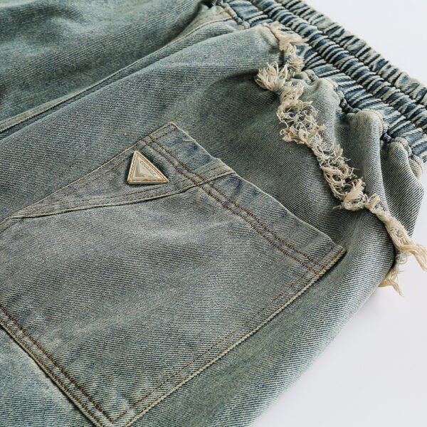 Fashion Work Clothes Denim Shorts Men's Punk - Image 2