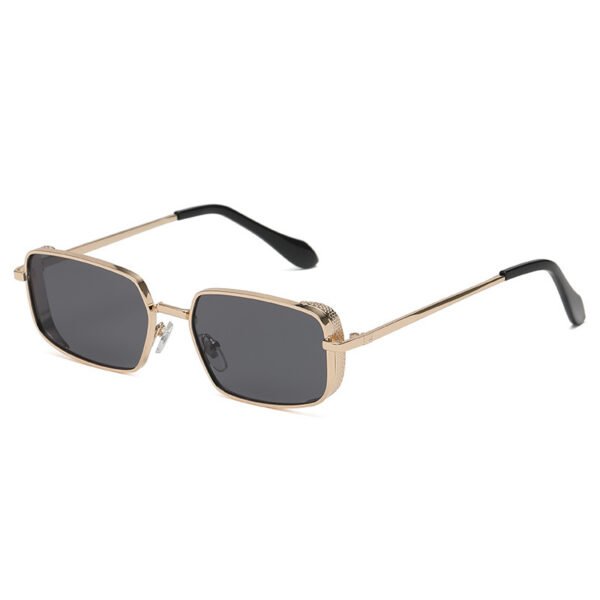 Metal Punk Square Sunglasses - Image 8