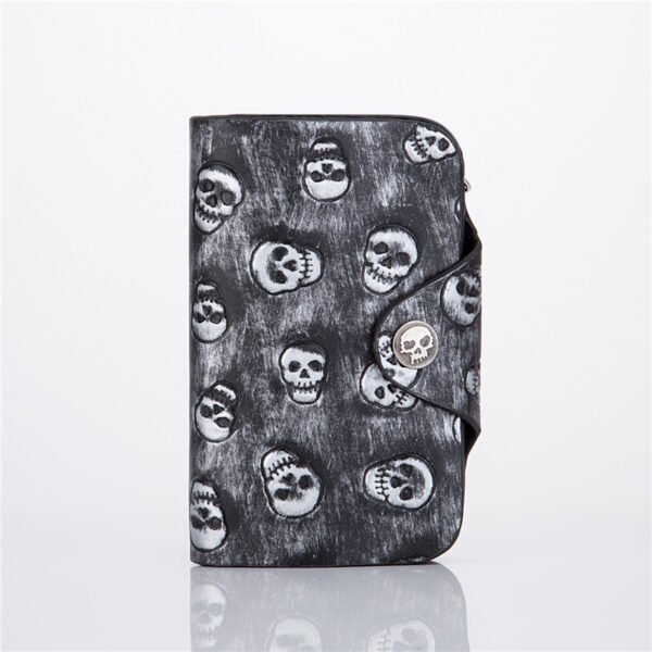 Punk Rock Wallet Skull Anti-theft Chain Clutch - Image 2
