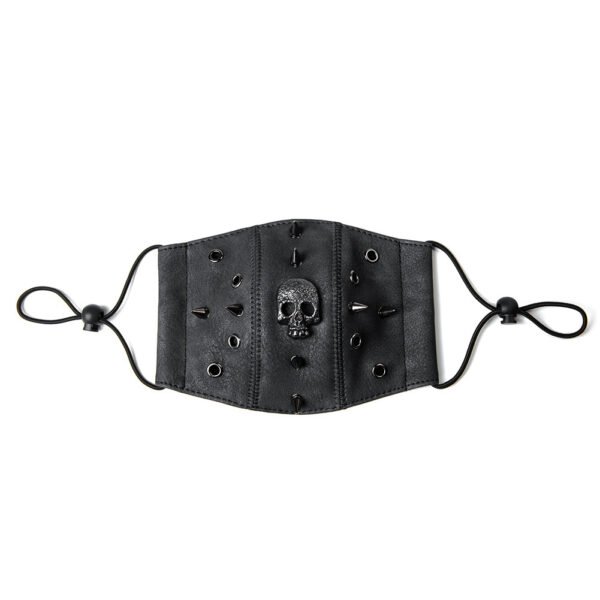 Punk Rock ROCK Skull Outdoor Dust Mask With Filter Dustproof - Image 2