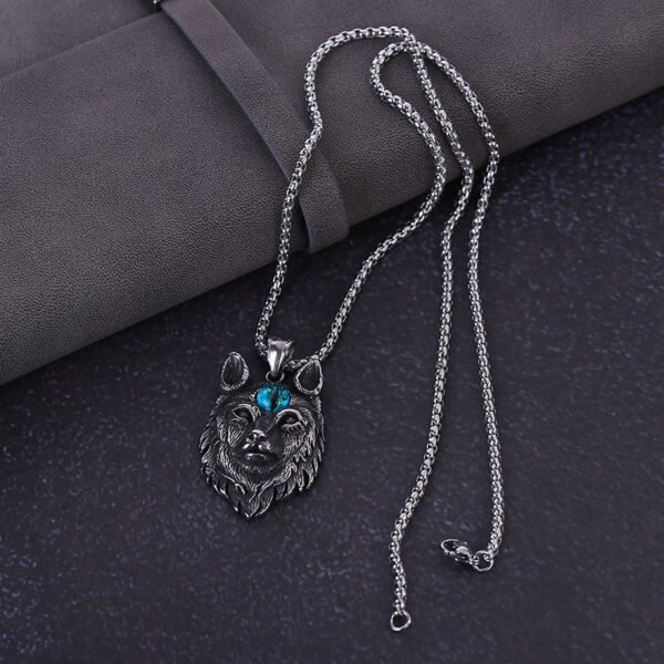 Head High Quality Metal Pendant Necklace Men Rock Party Punk Jewelry - Image 5